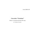 Concertino 'Ukrainian' for guitar and orchestra